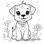French Bulldog Kawaii Coloring Pages for Artists 4