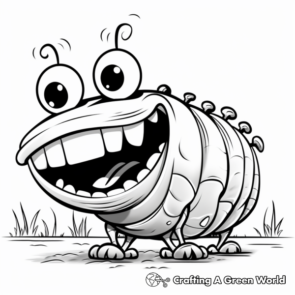 Inchworm Coloring Pages - Free &amp; Printable!