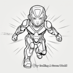 Fun Ant-Man Coloring Sheets for Kids 1
