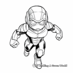 Fun Ant-Man Coloring Sheets for Kids 3