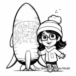Fun Squid Coloring Pages for Toddlers 1