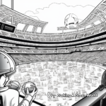Páginas para colorear de la jugada de la Super Bowl que cambia el juego 3