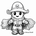 Ghost Pirate Coloring Pages 2