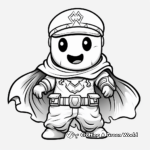 Ghost Pirate Coloring Pages 4