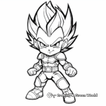 Goku and Vegeta Coloring Pages 4