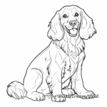 Golden Cocker Spaniel Coloring Pages 3