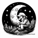 Goodnight Luigi Coloring Pages: Sweet Dreams from Mushroom Kingdom 1
