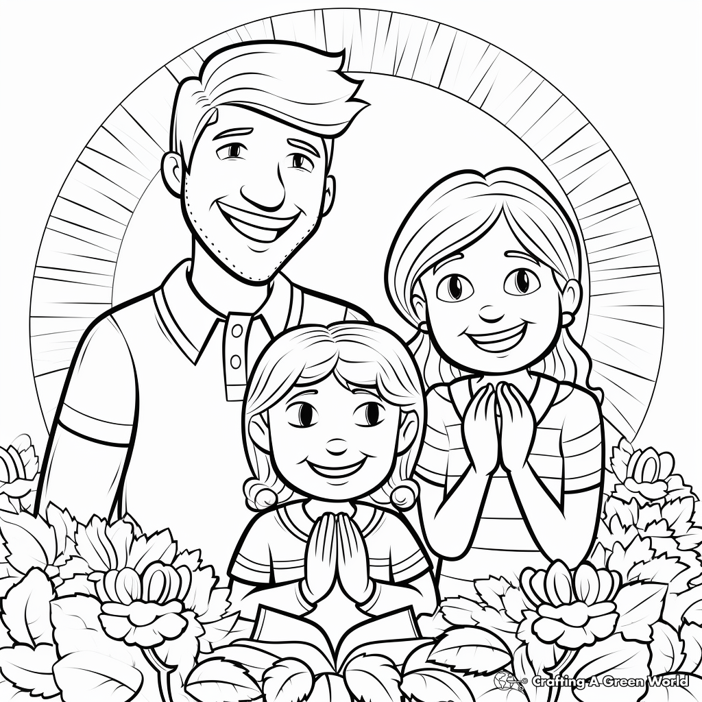 Gratitude Themed Positivity Coloring Pages 4
