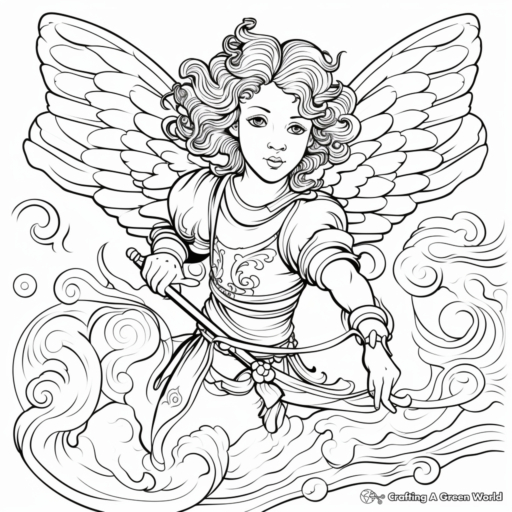 Greek Gods and Goddesses Coloring Pages 2