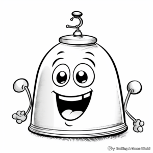 Happy School Bell Coloring Pages 3