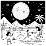 Hawaiian Constellations Coloring Sheets for Aspiring Astronomers 1