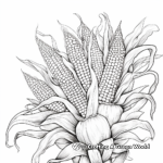 Heirloom Varieties of Corn Coloring Pages 4