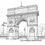 Historic British Monuments Coloring Pages 1