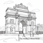 Historic British Monuments Coloring Pages 2