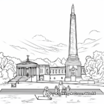 Historic British Monuments Coloring Pages 3