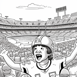 Historic Super Bowl Moments Coloring Pages 3