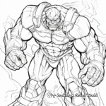 Hulk and Friends: Marvel Universe Coloring Pages 4
