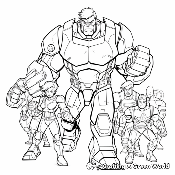 Hulk Coloring Pages - Free & Printable!