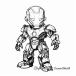 Infinity War Iron Man Suit Coloring Pages 2
