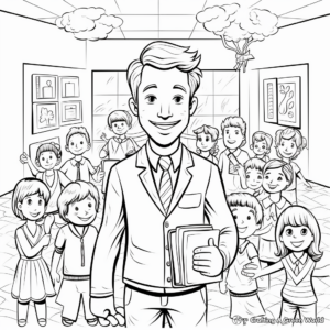 Inspirational Teacher Thank You Coloring Pages 1
