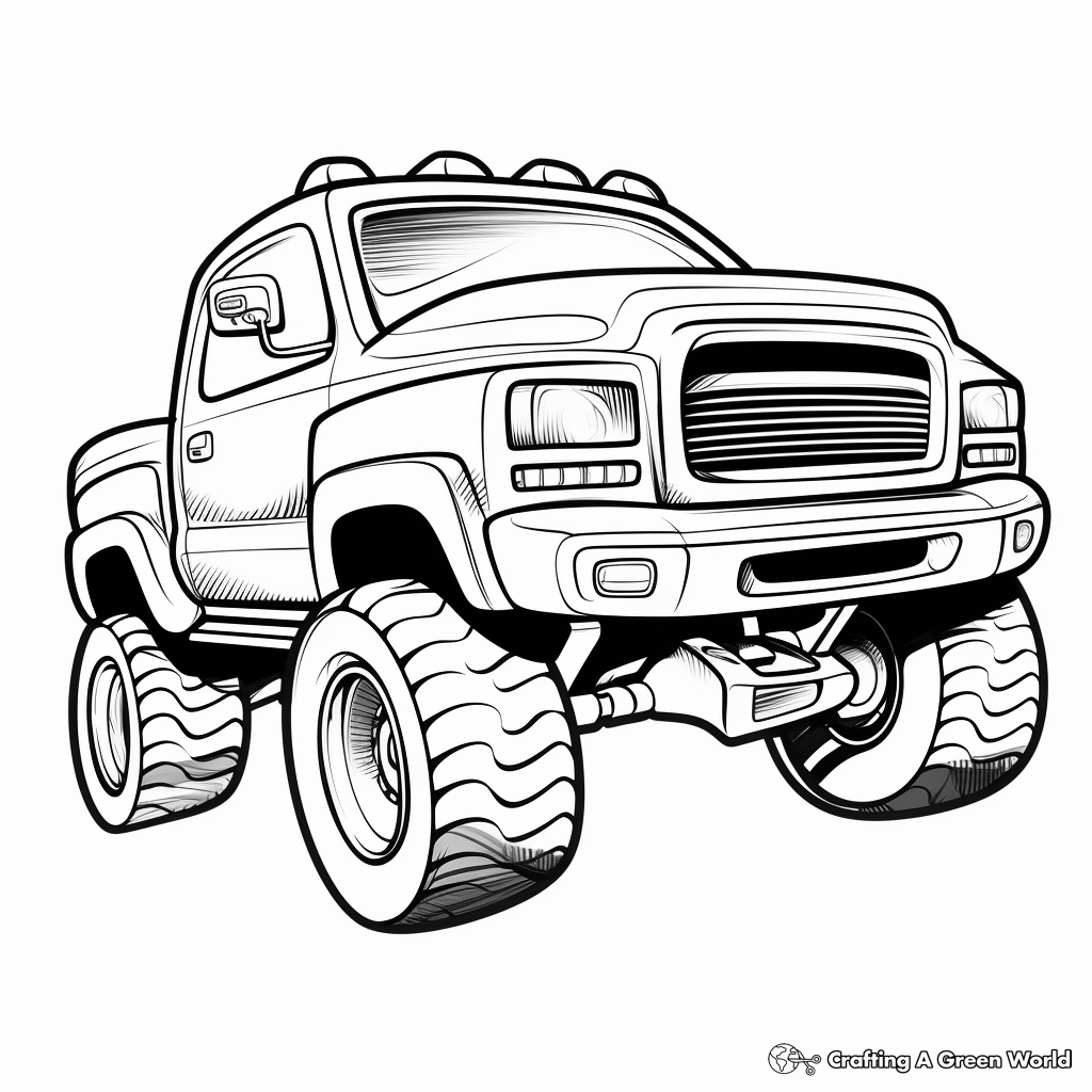Interactive Vehicle Clip Art Coloring Pages 1