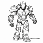 Iron Man Hullbuster Suit Coloring Pages 2