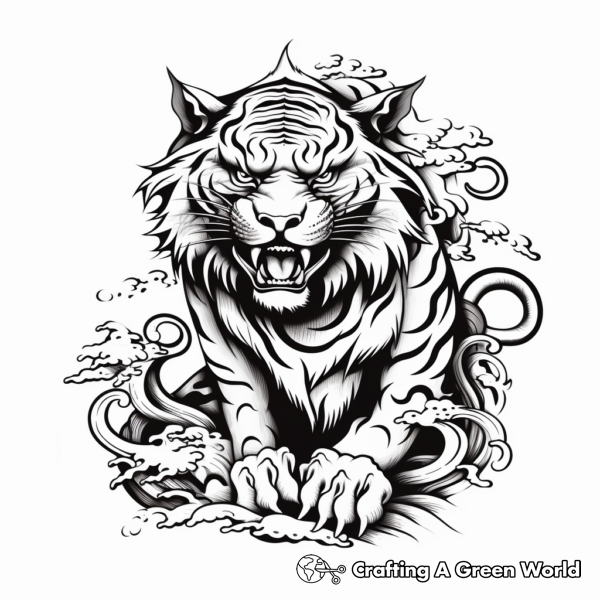 Tiger For Adults Coloring Pages - Free & Printable!