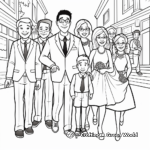 Junior and Senior Prom Homecoming Coloring Pages 1