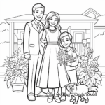 Junior and Senior Prom Homecoming Coloring Pages 2