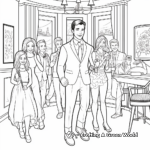 Junior and Senior Prom Homecoming Coloring Pages 4