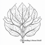 Leaf Anatomy Coloring Pages 2