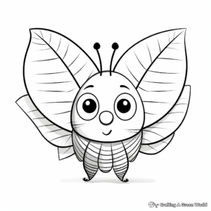 Leaf Insect Coloring Pages 3
