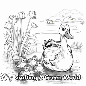 Hello Spring Coloring Pages - Free &amp; Printable!