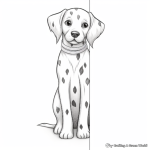 Majestic Animal Bookmark Coloring Pages 1