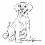 Majestic Rottweiler Coloring Pages for All Ages 1