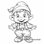 Mischievous Gnome Coloring Pages 2