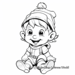 Mischievous Gnome Coloring Pages 4