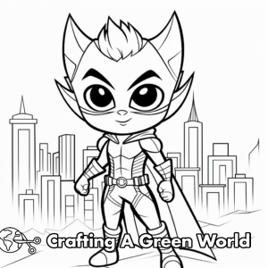 PJ Masks Coloring Pages - Free &amp; Printable!