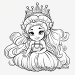 Mystical Troll Princess Coloring Pages 3