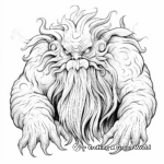Mythical Greek Monster Coloring Pages 1