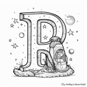 Objects Beginning with Letter R Coloring Page 4