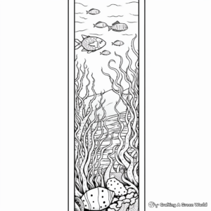 Ocean Inspirations Bookmark Coloring Pages 2