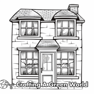 Window Color Paper Window Coloring Pages - Free & Printable!