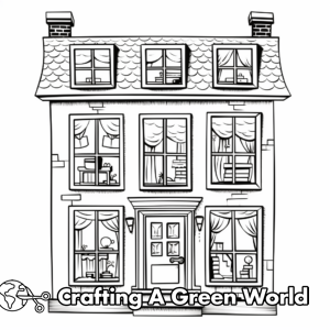 Window Coloring Pages - Free & Printable!