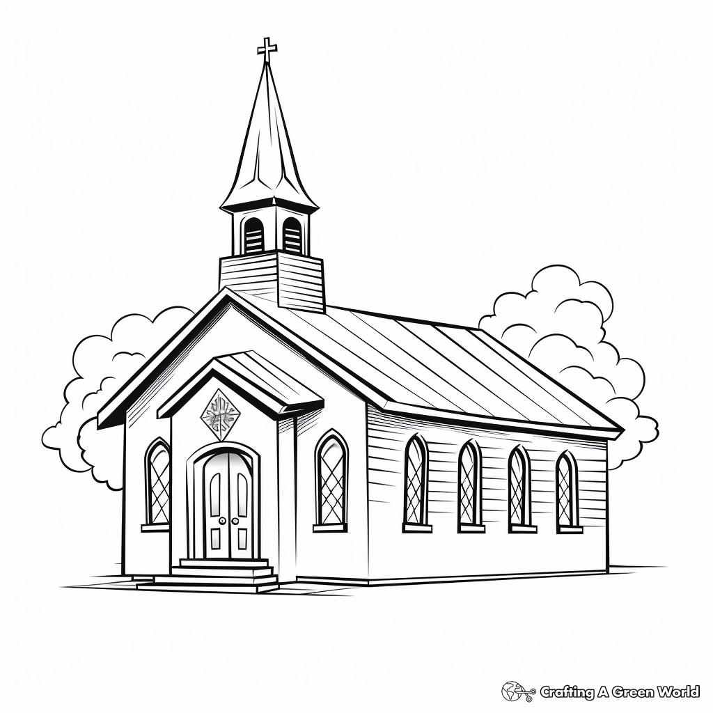 Pentecostal Church Coloring Pages 4