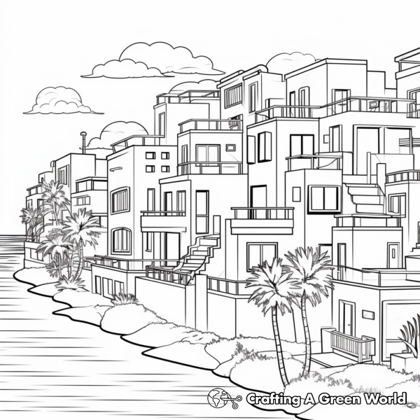 City Coloring Pages - Free & Printable!