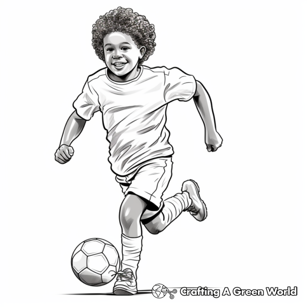 Realistic Football Coloring Pages - Free & Printable!