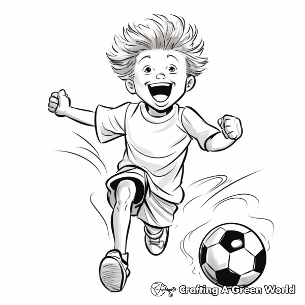 Realistic Football Coloring Pages - Free & Printable!
