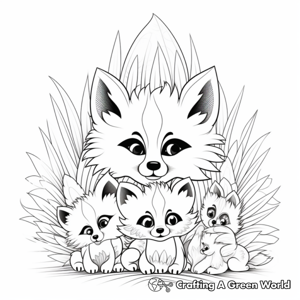 Fox For Adults Coloring Pages - Free & Printable!