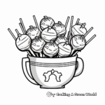 Pleasant Starbucks Cake Pops Coloring Pages 2